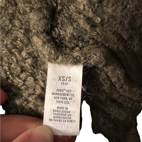 Aerie open front long line cardigan sweater XS/S - Picture 5 of 7